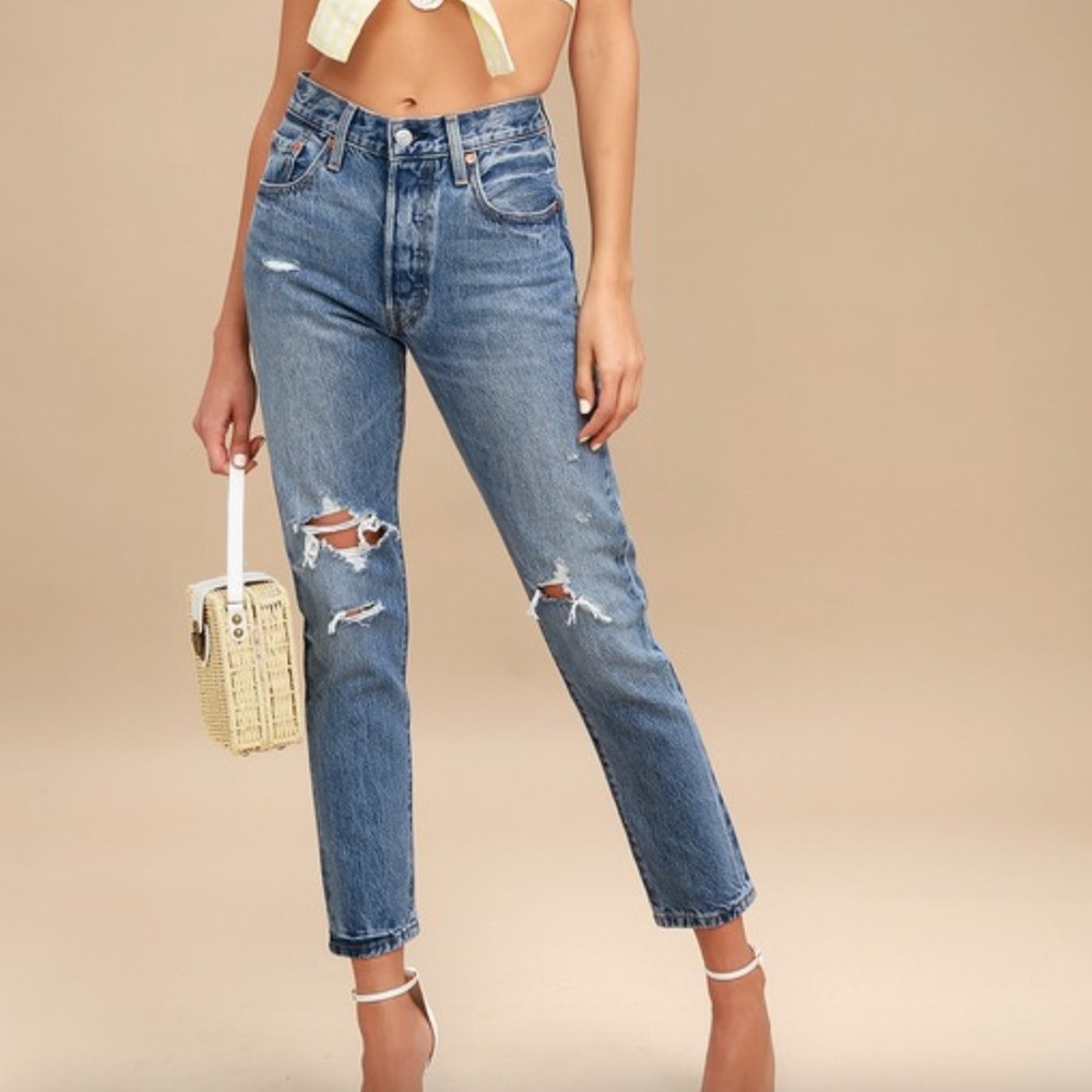 Levi’s 501 Skinny in Old Hangouts
